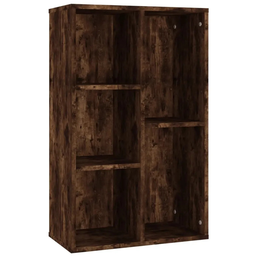 vidaXL Bücherregal Sideboard Räuchereiche Braun B/T/H: 50 x 25 x 80 cm aus Holzwerkstoff - Bild 2