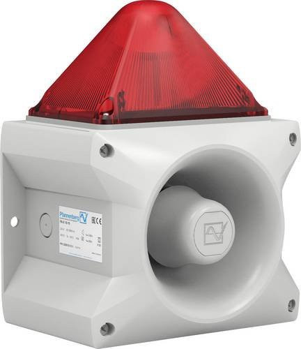 Pfannenberg Optisch-akustischer Signalgeber PA X 10-10 24 DC RD 7035 Rot 24 V/DC 110 dB - Bild 1