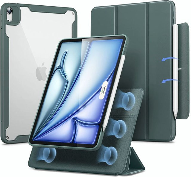 ESR Rebound Hybrid Hülle für Apple iPad Air 11 (2024/2025/2026), Satin Grün - Bild 1