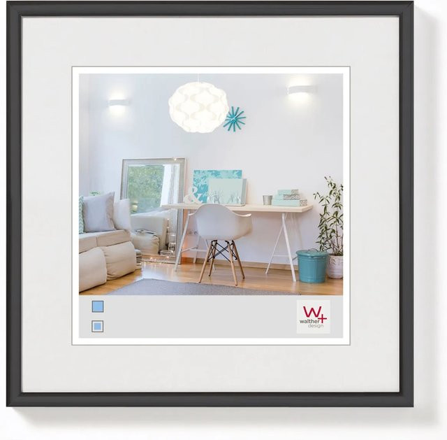 Walther Design New Lifestyle Kunststoff Bilderrahmen modern, B/H: 20 x 20 cm - Bild 1