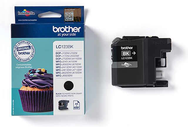 Original Brother Tintenpatrone LC-123BK Schwarz für Inkjet-Drucker - Bild 5