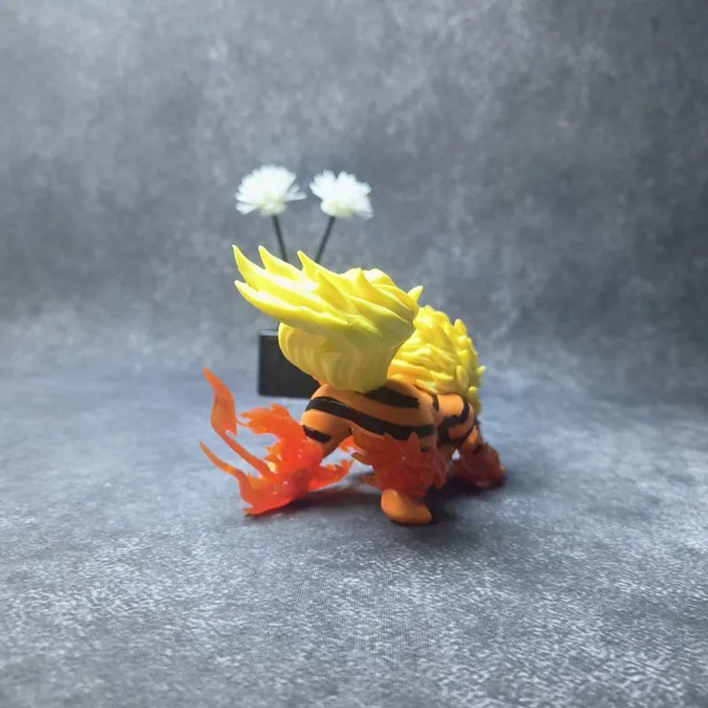 Bandai Pokemon Anime Figur Arcanine und Growlithe Modell in Orange aus Kunststoff als dekorative Sammelfigur für Kinder - Bild 2