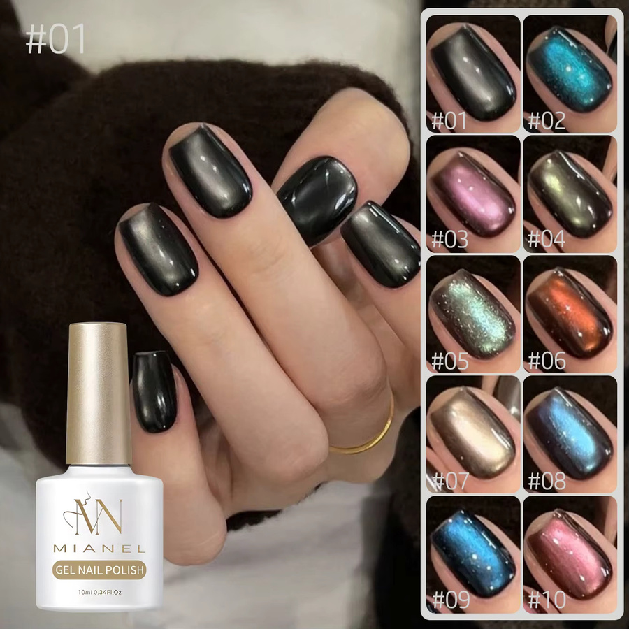MISS MIANEL Gel Nagellack, Black - Bild 3