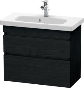 Duravit Waschtischunterschrank DuraStyle, Farbe: Weiß, B/T/H: 73 x 36,8 x 61 cm, wandhängend mit 2 Schubladen - Bild 1