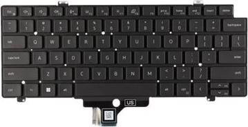 Dell Tastatur mit Hintergrundbeleuchtung in Schwarz, Englisch-US-Layout, 79 Tasten, kompatibel mit Windows 11 (MV4X8) - Bild 1