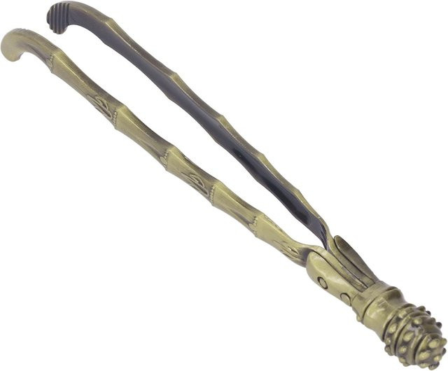 CosyHome Tassen-Aufhebeklammer aus Metall als tragbare Besteckpinzette in Gold/Bronze - Bild 1