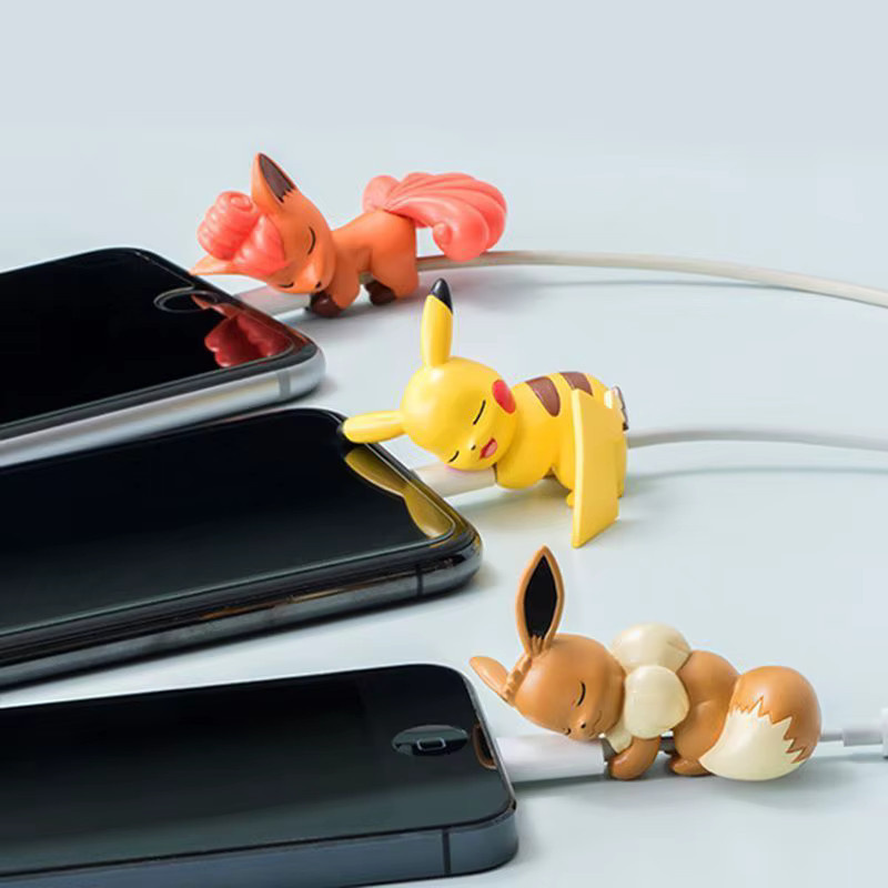 Bandai Anti-Bruch-Schutzhülle für Ladekabel im Pokemon-Cartoon-Stil - Bild 2