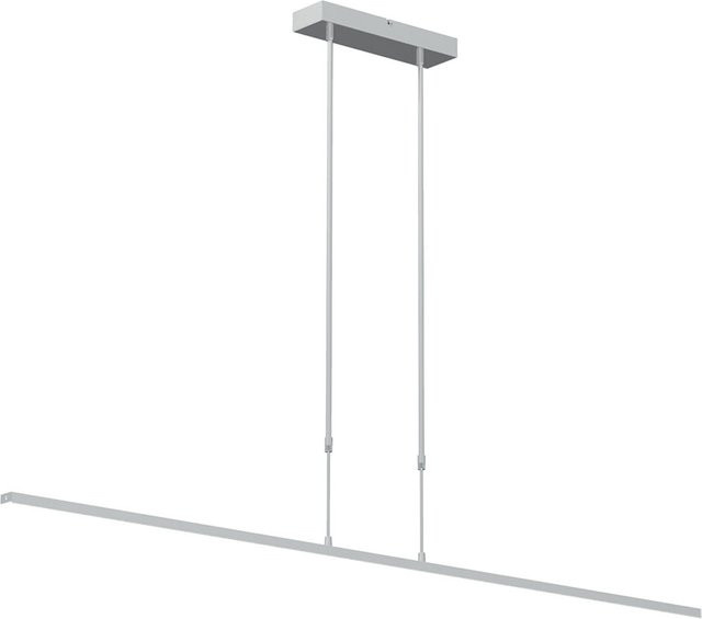 Steinhauer Zelena 155 LED-Pendelleuchte aus Metall in Silber mit Tunable White (2200K - 4000K) und dimmbarer Höhe - Bild 1