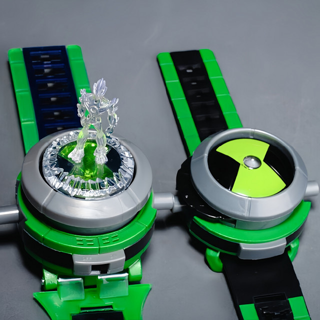 Bandai Ben 10 Omnitrix Uhr, Kinderuhr, Grün - Bild 1