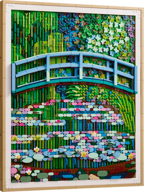 LEGO Art Claude Monet Brücke über einen Seerosenteich Konstruktionsspielzeug - Bild 2