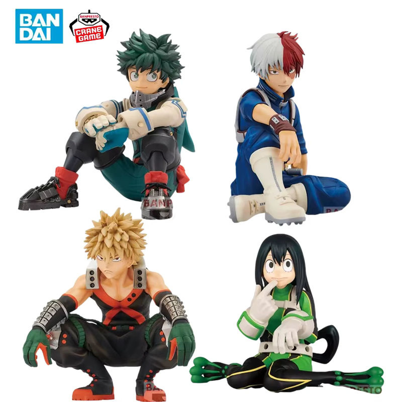 Bandai My Hero Academia Anime Figuren Midoriya Izuku Todoroki Shouto Bakugou Katsuki Actionfiguren aus Kunststoff mehrfarbig - Bild 5