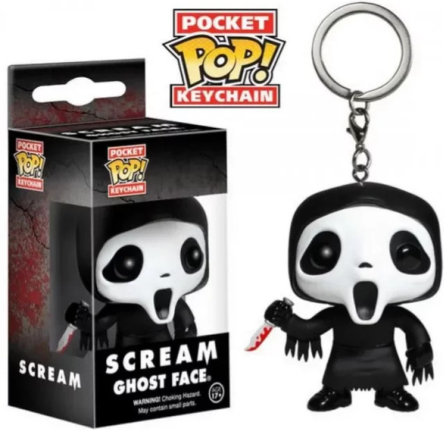 Funko Scream GhostFace, Actionfiguren, Pocket Pop Puppen, Schlüsselanhänger - Bild 1