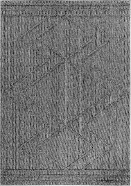 Ayyildiz In- und Outdoor-Teppich Patara in Grau mit Sisal-Optik, B/T: 140 x 200 cm - Bild 1