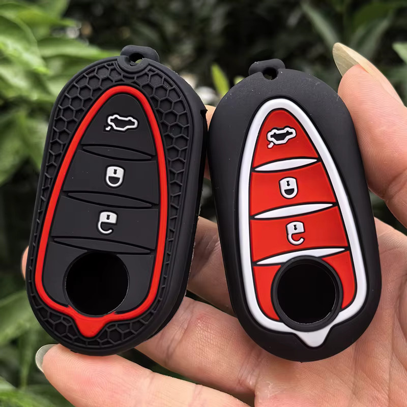 Silikon Autoschlüssel-Hülle von GZKANDM für Alfa Romeo Giulietta, Mito, 159 und weitere Modelle - Bild 3