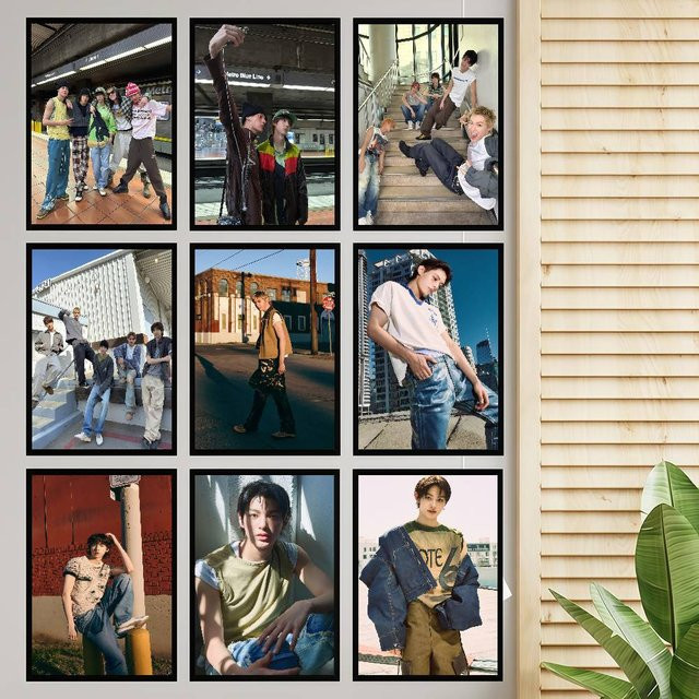 Vintage KPOP NEW CORTIS Poster Wandmalerei aus Papier in Mehrfarbig, Rechteckig, Breite: 15,0 cm, Höhe: 10,0 cm - Bild 1