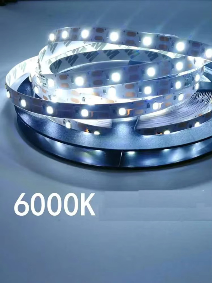JOYPJLIT LED-Streifen Weiß, 5 m Länge, SMD, für Schmuckboxen, Make-up Spiegel und Bastelarbeiten - Bild 3