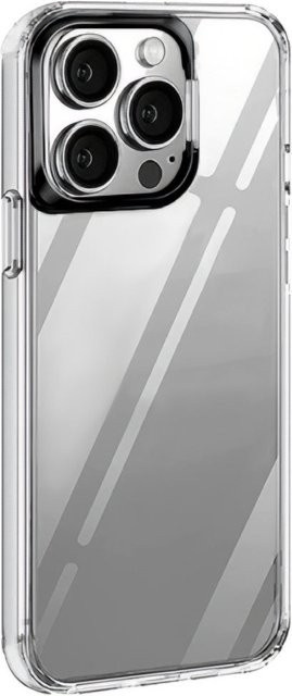 XO Design Schutzhülle für Apple iPhone 15 Pro mit Hidden Stand in Schwarz und Transparent - Bild 1