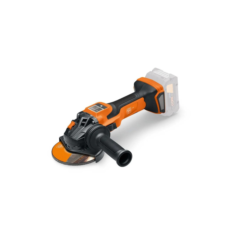Fein Akku-Winkelschleifer CCG 18-125-15 AS 18V mit 125 mm Scheibendurchmesser in Orange - Bild 2