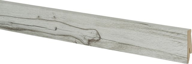 Classen Sockelleiste Neo 2.0 African Maple mit Kabelkanal, Farbe: Maple/Grau, H x B x T: 5,8 x 1,9 x 240 cm - Bild 1