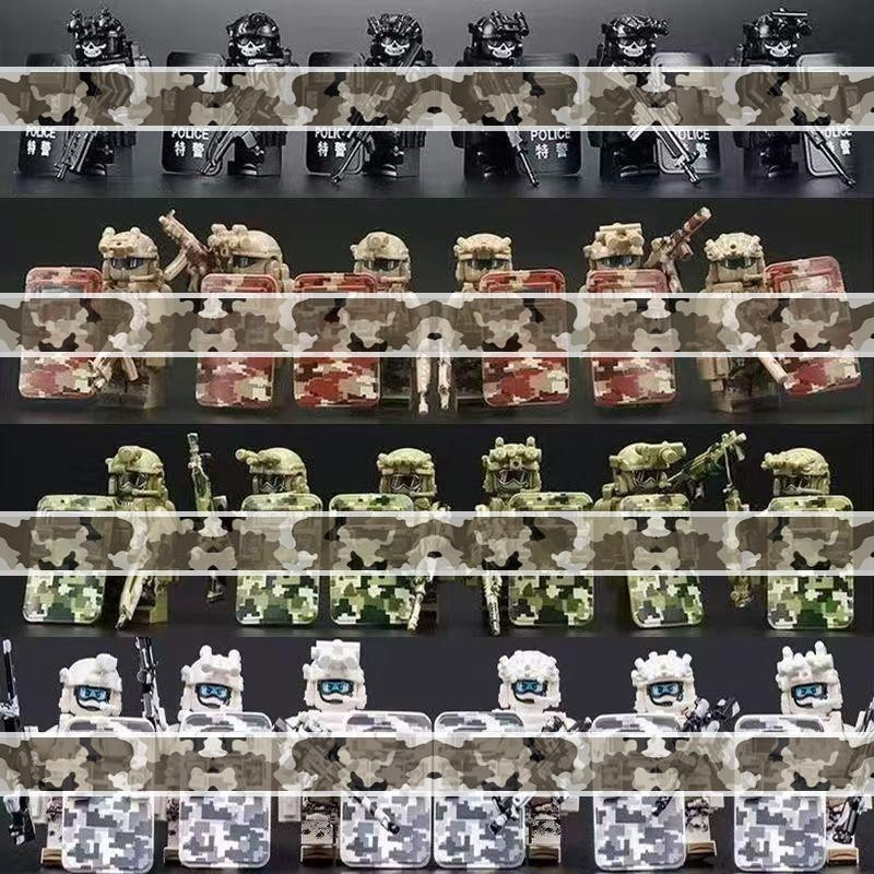 Linyi toy Armee-Stil Streitkräfte Figuren Set, 6–12 Jahre - Bild 2