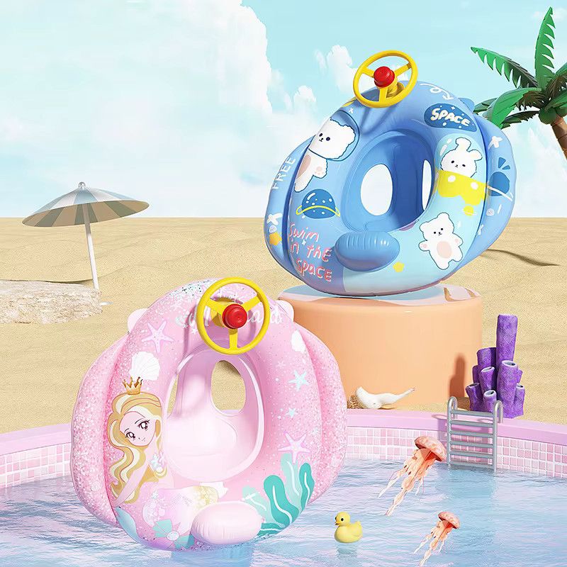 Rooxin Aufblasbare Pool Float Schwimmring für den Sommer - Bild 2