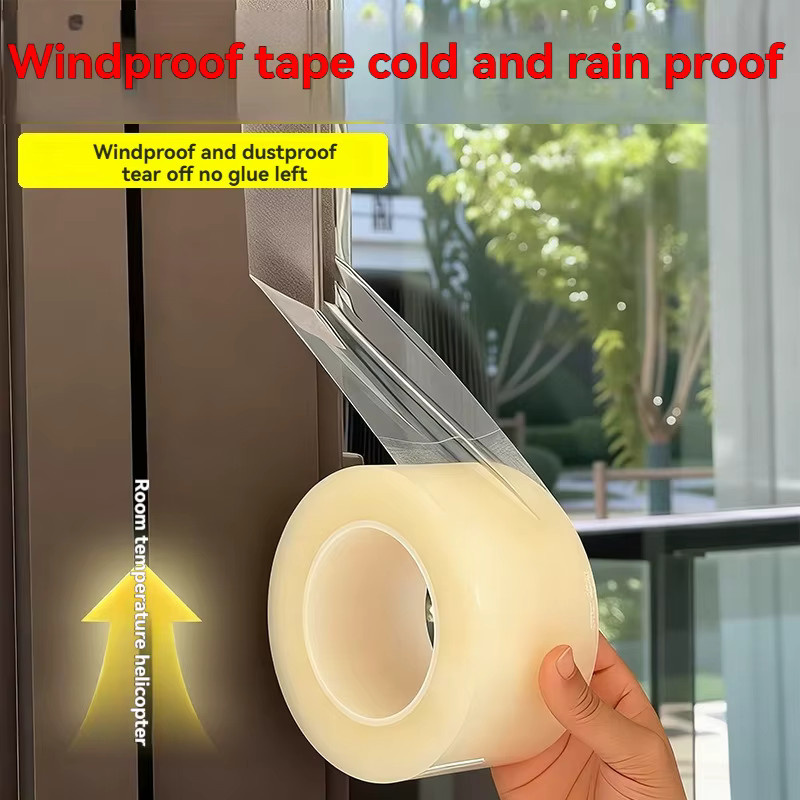 BEECHIP Mehrzweck-Dichtungsband aus transparentem PE, wasserdicht und fleckenresistent, Dicke: 1 mm - Bild 5