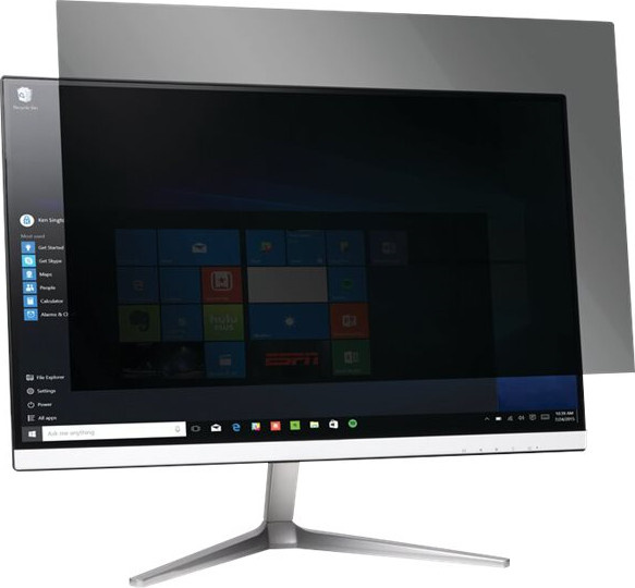 Kensington Privacy Filter 2-Way Removable für 19,5 Zoll Monitore in Schwarz - Bild 1