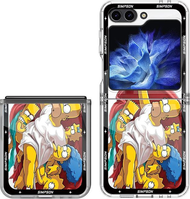 The Simpsons Harte Handyhülle für Samsung Galaxy Z Fold 6, Z Fold 5, Z Fold 4, Z Fold 3 - Bild 1