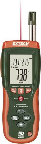 Extech HD-500 Luftfeuchtemessgerät Hygrometer mit Taupunkt- und Schimmelwarnanzeige in Multicolor - Bild 1