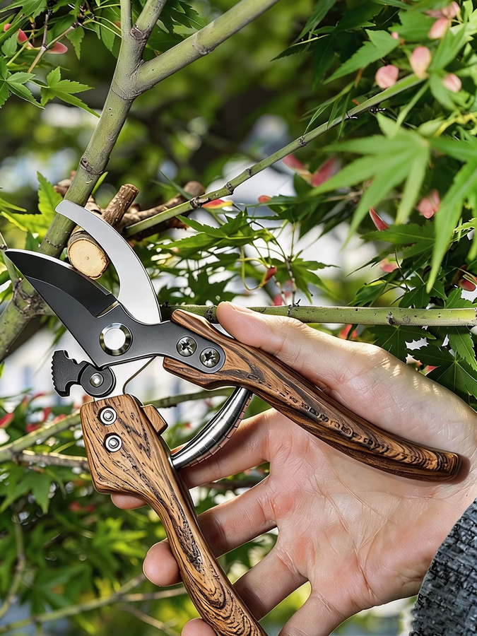NIUXIANG Gartenschere für die Gartenpflege als scharfe Astschere für Obstbäume und Bonsais - Bild 2
