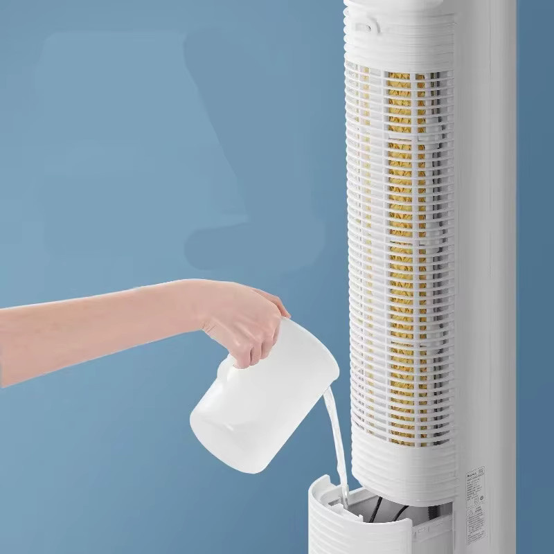Gree Turmventilator mit Luftbefeuchter und Fernbedienung, Tragbare Klimaanlage in Weiß - Bild 4