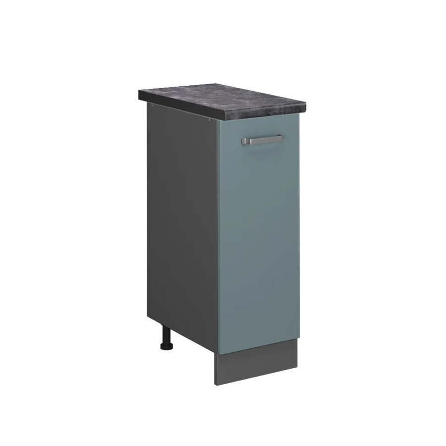 Vicco Apothekerschrank R-Line Blau-Grau/Anthrazit, B: 30 cm, H: 81,6 cm, T: 20,23 cm - Bild 2
