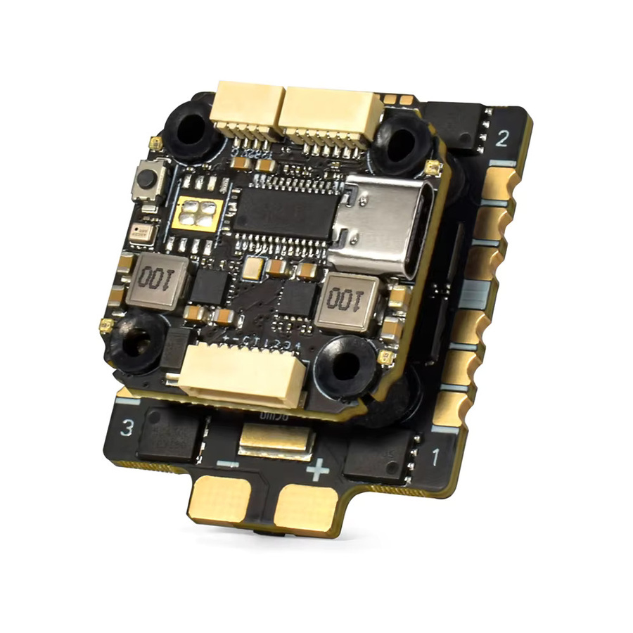 9IMOD MINI F405 Flugsteuerungsmodul mit 60A ESC und ICM42688 Gyro für RC FPV Racing Drohnen, Schwarz, 20 x 20 mm - Bild 3