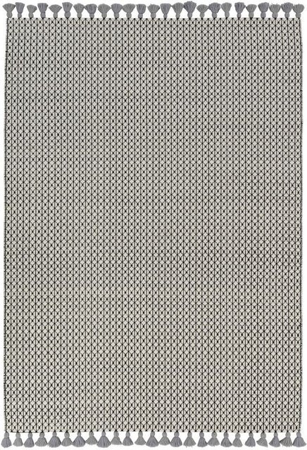 Teppich SCHÖNER WOHNEN INSULA Grau Geometrisch aus Wolle und Baumwolle B: 240 cm, T: 170 cm - Bild 1