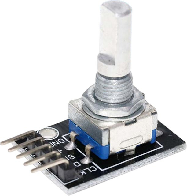 HW-040 360 Grad Drehgeber Schalter Modul 5V Ziegel Sensor Entwicklungsplatine Potentiometer Knopf Kit in Multicolour - Bild 1