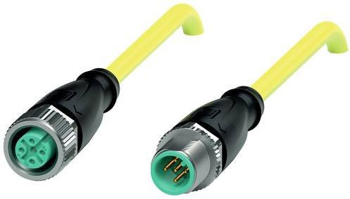 Pepperl+Fuchs 240775-100099 Sensor- und Aktor-Steckverbinder, konfektioniert, gelb, 5-polig, 30 m - Bild 1