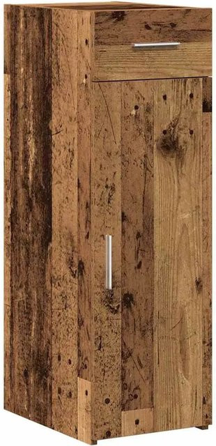 vidaXL Sideboard aus Holzwerkstoff in Braun, B/T/H: 30 x 42,5 x 93 cm - Bild 1
