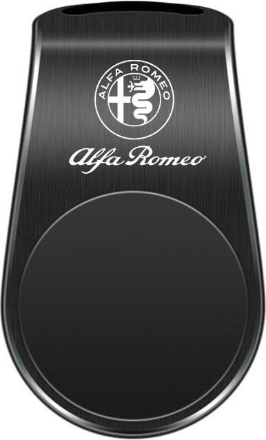 Magnetischer Handyhalter für Alfa Romeo zur Lüftungsschlitz-Befestigung, GPS-Halterung in Grau - Bild 1