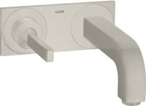 Hansgrohe Axor Citterio UP-Waschtisch-Einhebelmischer mit Pin-Griff in gebürstetem Nickel - Bild 1