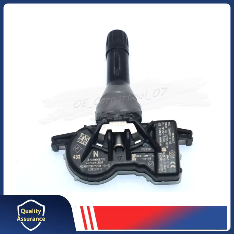 GANGLE Reifendruckkontrollsensor TPMS 433 MHz in Schwarz für Nissan Armada, Leaf, Qashqai, Lada, Renault Megane und Infiniti Qx50 - Bild 4