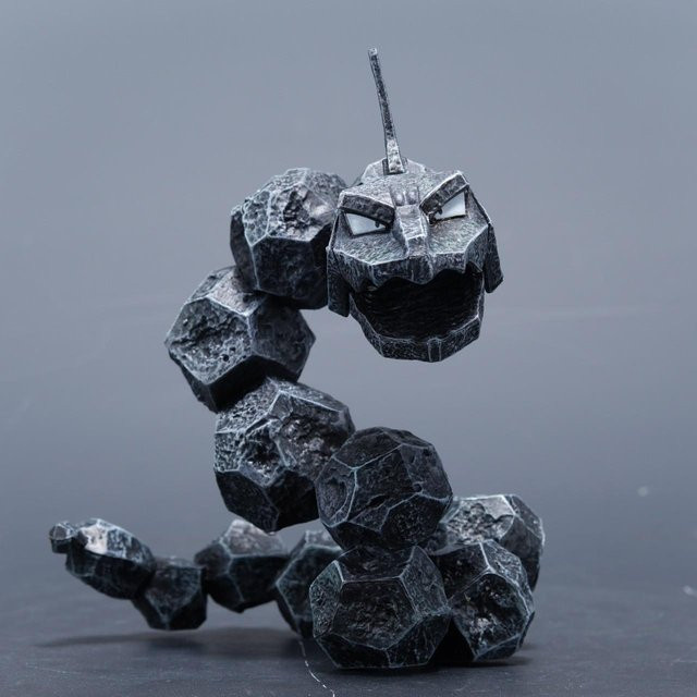 Yiran toy 1 Pokemon Onix Actionfigur, 14cm, ab 14 Jahren, schwarz - Bild 1