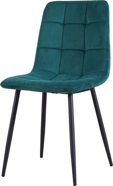 HTI-Living Stuhl Mesa Velvet in Grün mit samtiger Oberfläche - Bild 1