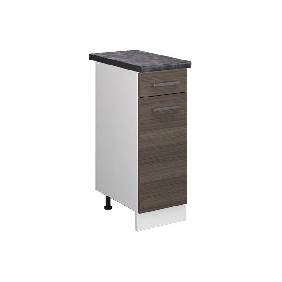 Vicco Küchenunterschrank R-Line Schubladenschrank in Grau/Weiß/Anthrazit, B/T/H: 30 x 60 x 81,6 cm - Bild 2
