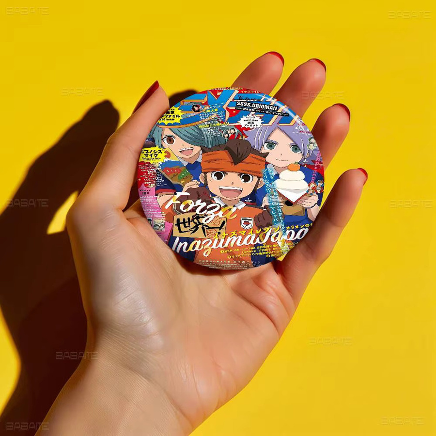 Anstecknadel Inazuma Eleven, Weißblech, Unisex - Bild 3