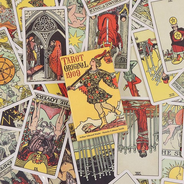 Dulcet Rider Waite Smith Tarot, Brettspiel, Gelb - Bild 1