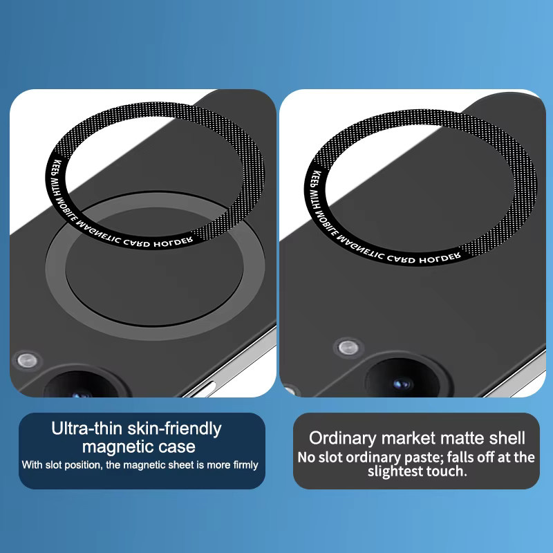 Stoßfeste und magnetische MagSafe Handyhülle für Xiaomi Poco X8 Pro Max X8Pro 5G in Schwarz und Blau - Bild 5