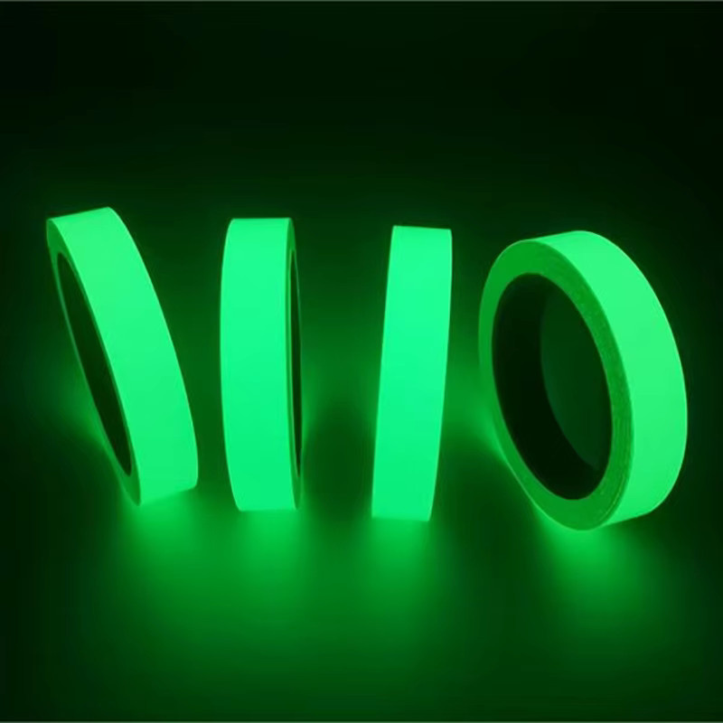 Eelhoe Selbstklebendes Leuchtendes Klebeband in Grün, 3 m langes Fluoreszierendes Warnband für Bühne und Angeln - Bild 2