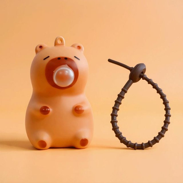 Linyi toy Capybara Puppe braun ab 3 Jahren - Bild 1