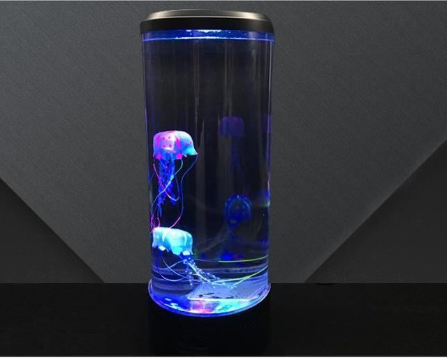 STEL ORA Quallenlampe als RGB Farbwechsel-Stimmungslicht in Schwarz für das Kinderzimmer - Bild 1