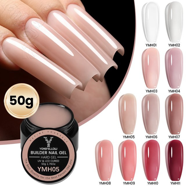 YOKEFELLOW Builder Gel Nude Jelly, 50g, Glänzend - Bild 1